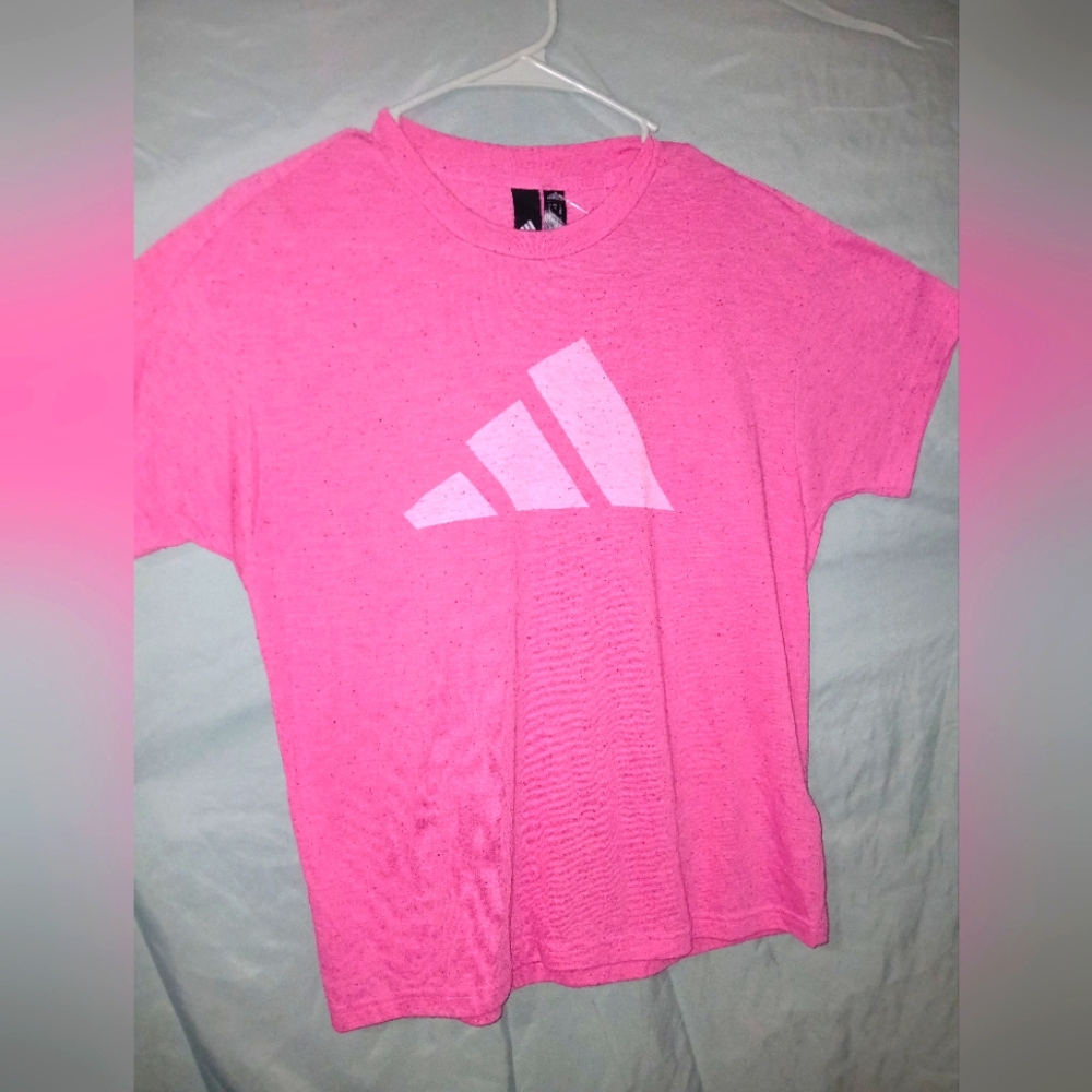 Adidas Pink Short Sleeve Tee